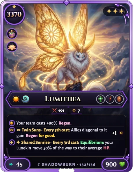 A Lunekin card